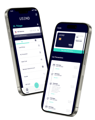 Luby's fintech sucessful case, Usend Mobile App