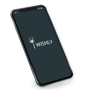 Mobile mockup Wishly case Luby.