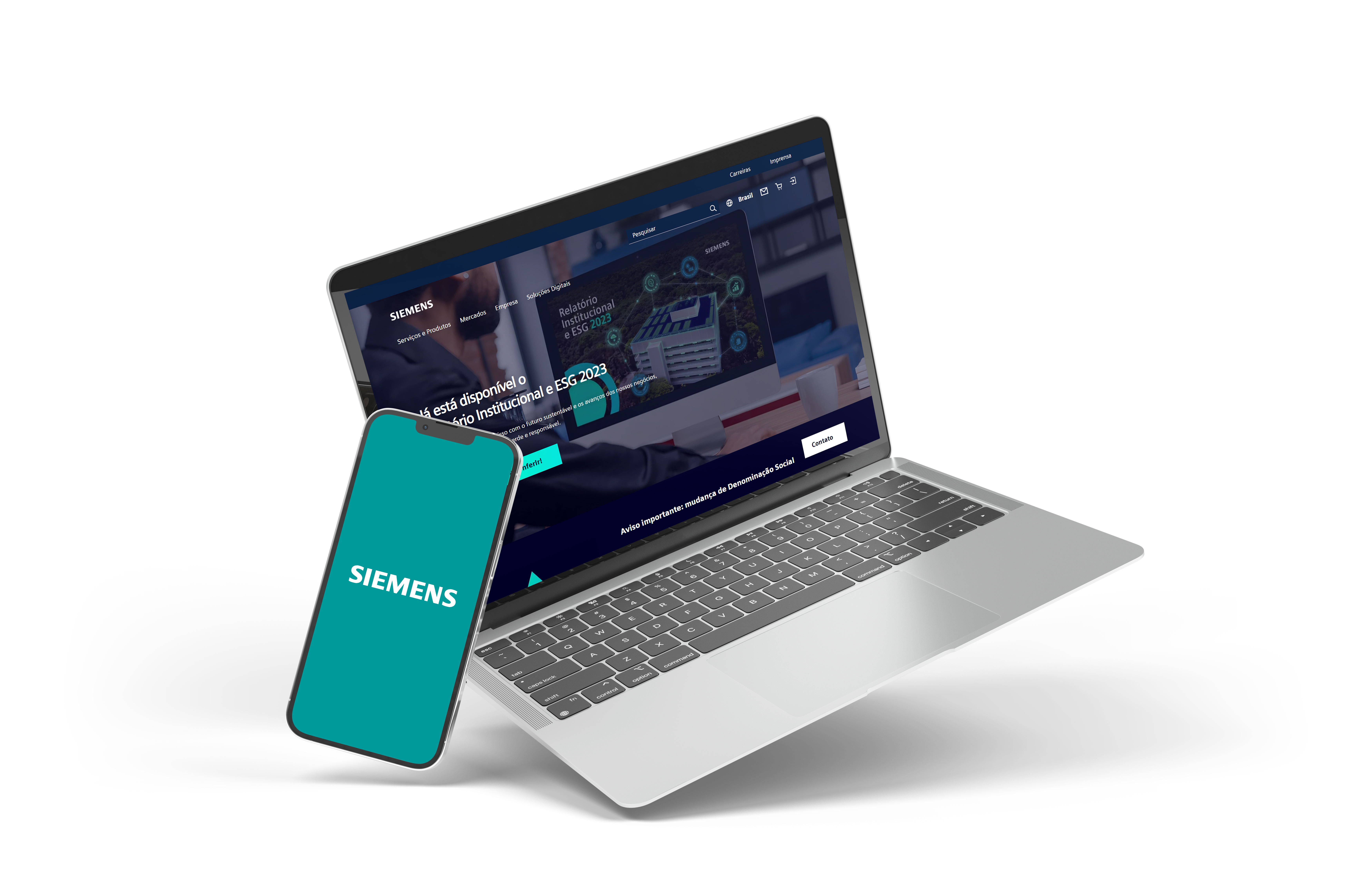 Mockup case Siemens Luby.