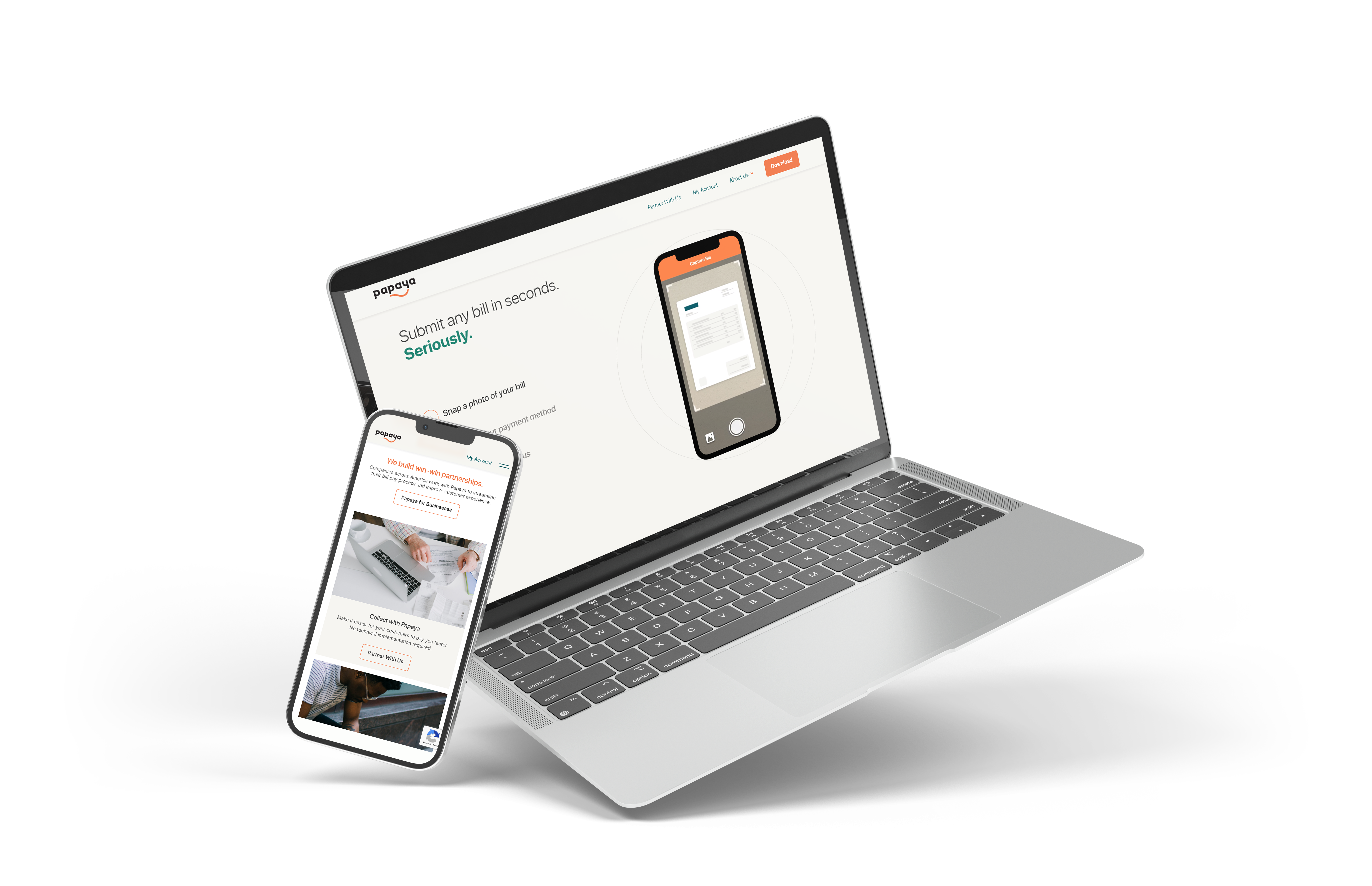 Mockup Case Papaya - Luby.