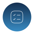 Task square icon application modernization Luby's page.