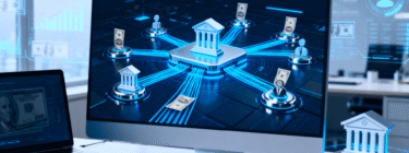 Notebook with an image that symbolizes Loan Disbursement automation.